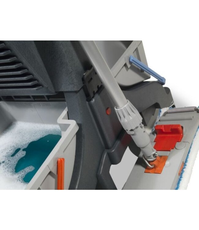 Rolemmer | Mop systeem MMT 1616 B | Zwart