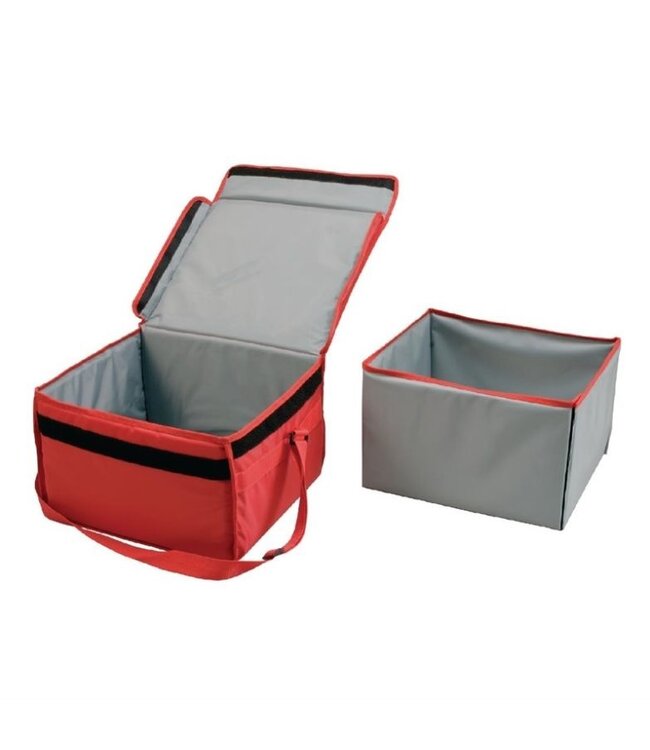 Pizza schouder bezorgtas - nylon - 42x35x(H)25cm