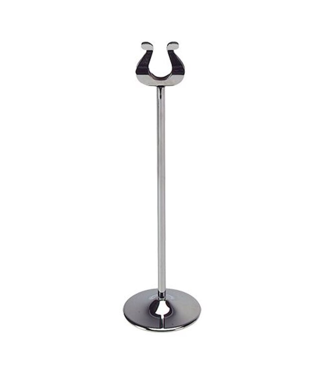 Tafel / menustandaard rvs - 46cm