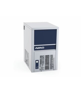 Aristarco IJsblokjesmachine Aristarco CP25.6 | Vaste wateraansluiting | Volle ijsblokjes 18g | 25kg/ 24uur | Bunker 6kg