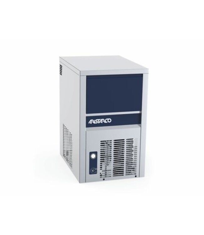 IJsblokjesmachine Aristarco CP30.10 | Vaste wateraansluiting | Volle ijsblokjes 18g | 30kg/ 24uur | Bunker 10kg