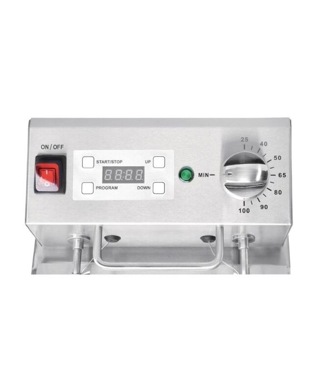 Pastakoker met tijdklok - 8 liter