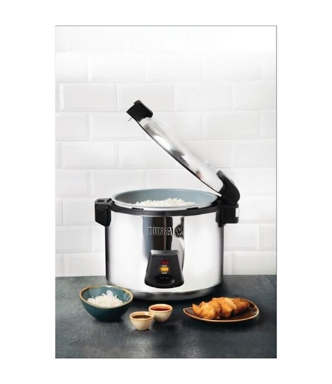 Rijstkoker Buffalo - 6kg rijst - 13L inhoud