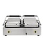 Contactgrill | power double | rechts geribbeld | 2,9kW | (H)21x(B)55x(D)39,5