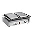 Buffalo Contactgrill | budget dubbel | geribbeld | 2,9kW | (H)21x(B)55x(D)39,5