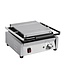 Contactgrill groot | budget | glad | 2,2kW | (H)21x(B)38x(D)39,5