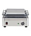 Contactgrill groot | budget | glad | 2,2kW | (H)21x(B)38x(D)39,5