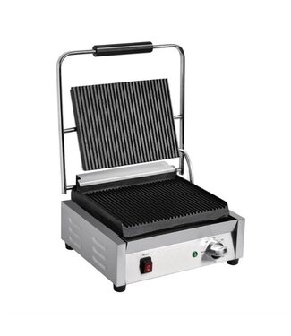 Buffalo Contactgrill groot | budget | gegroefd | 2,2kW | (H)21x(B)38x(D)39,5