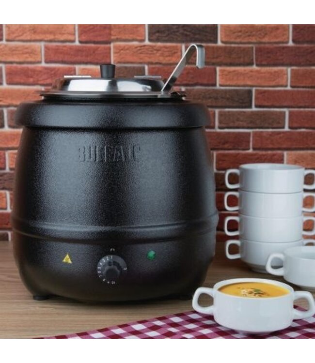 Soepketel - zwart 10 L