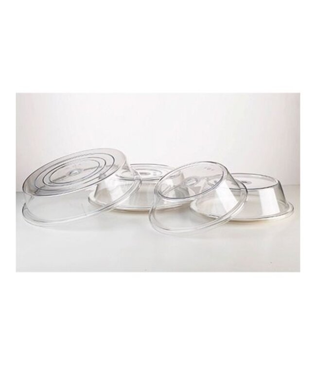 Bordendeksel transparant - 25,6cm
