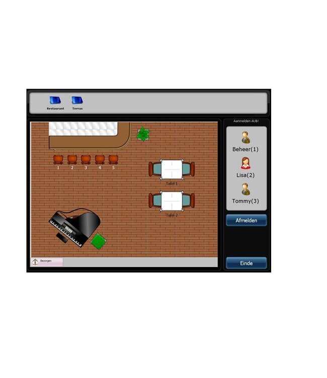 FlexiPOS computer + POSnet basic software