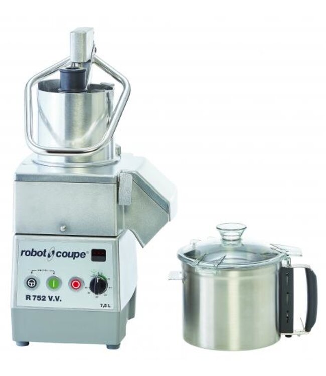 Cutter en groentesnijder - Robot Coupe R752 V.V. - 7,5L