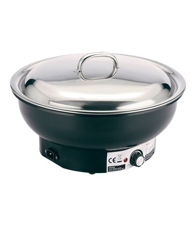 Chafing dish - elektrisch - rond 7 liter