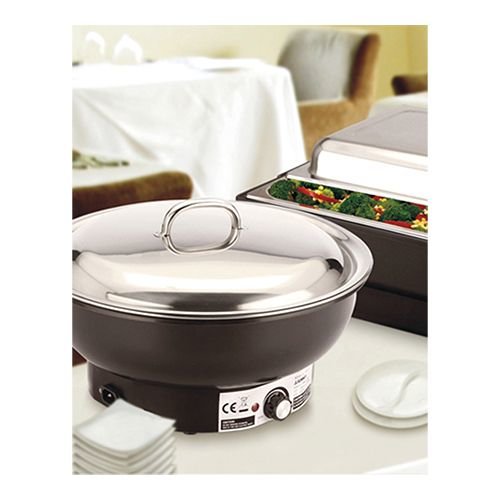 Elektrische chafing dish rond 7 liter kopen? 861085 HorecaRama