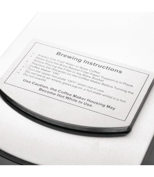 Koffiezetapparaat met RVS isoleerkan - 2,3 liter