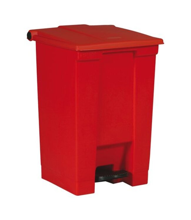 Rubbermaid Pedaal afvalbak - rood 87 liter