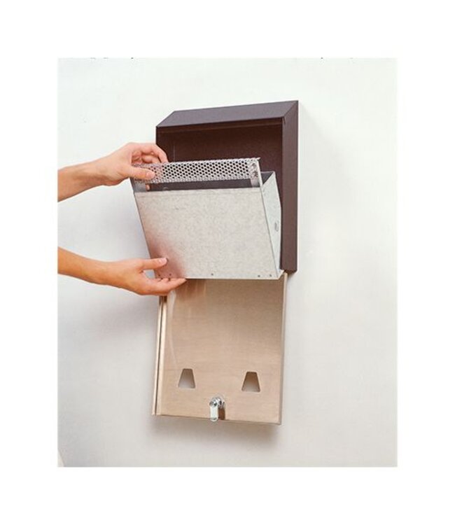 Wandasbak gegalvaniseerd staal