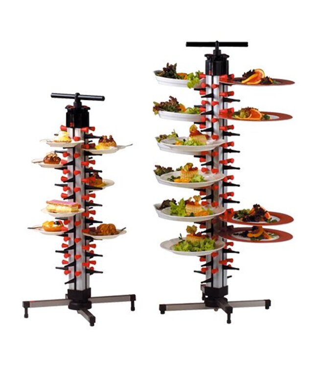 Bordenrek - tafelmodel - 12 borden