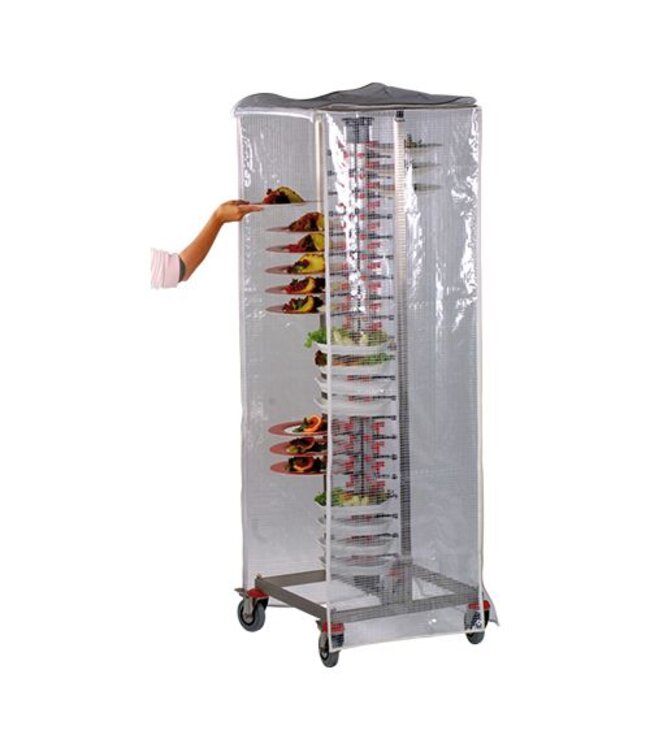 Beschermhoes voor bordenrek dubbel 2x 84