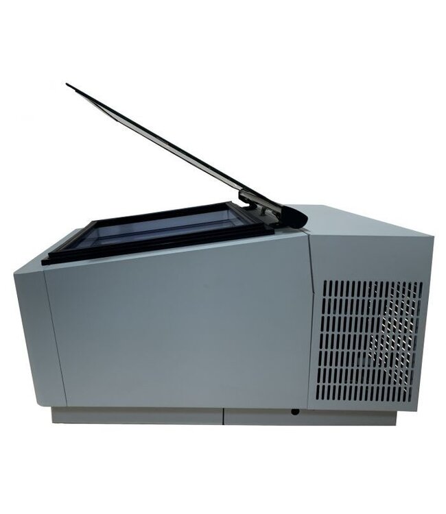 Schepijsvitrine | Tafelmodel | Wit | Opening klantzijde | 3x5 liter | (H)37,5x(B)67x(D)75cm