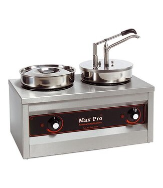 Max Pro Saus dispenser heet - 2x 4,5 liter