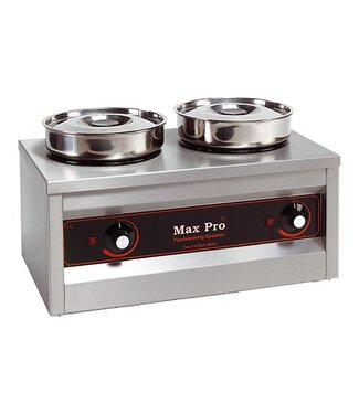 Max Pro Chocolade verwarmer | Dubbel | 2x 4,5 Liter