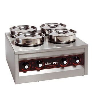 Max Pro Foodverwarmer - 4 potten