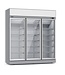 Vrieskast met 3 glazen deuren | Wit | 1530L | (H)209,2x188x71cm