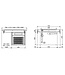 Combisteel Gekoelde plaat inbouwmodel | 2x 1/1GN | (H)47,6x(B)79x(D)72