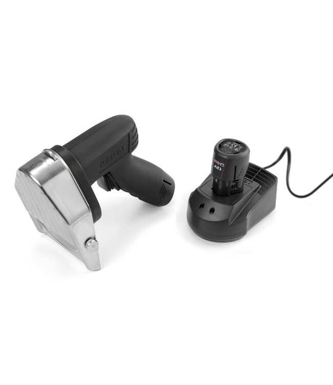 Draadloze döner kebabmes - 100mm mes - Incl. oplader