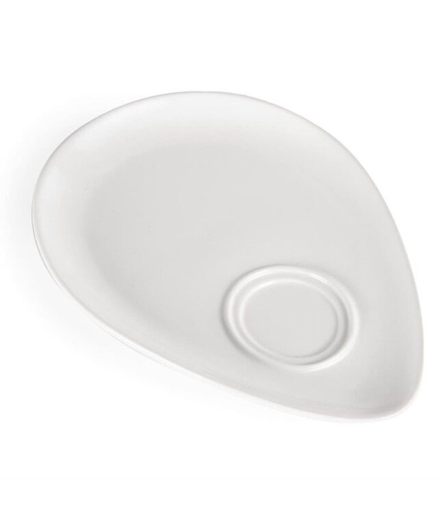 Snackschotel - wit - 24cm - per 12 stuks