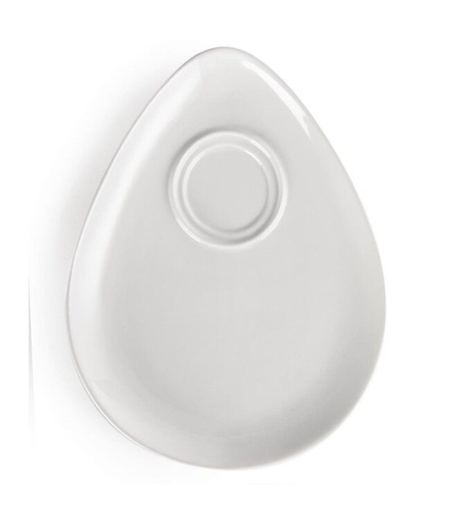 Snackschotel - wit - 24cm - per 12 stuks