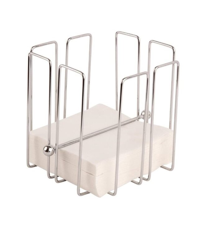Servethouder - RVS - voor 150 servetten