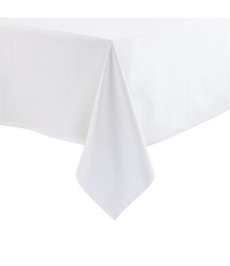 Tafellaken - wit - 100% polyester - 90x90cm