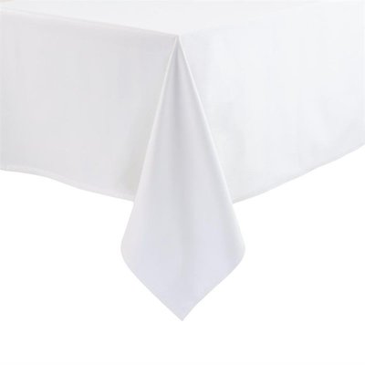 hoe te gebruiken onderwijzen Verwisselbaar Tafellaken - wit - 100% polyester - 90x90cm | online bestellen? - HorecaRama