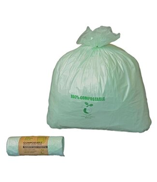 Jantex Composteerbare sanitair zakjes - 10 liter - 24 stuks