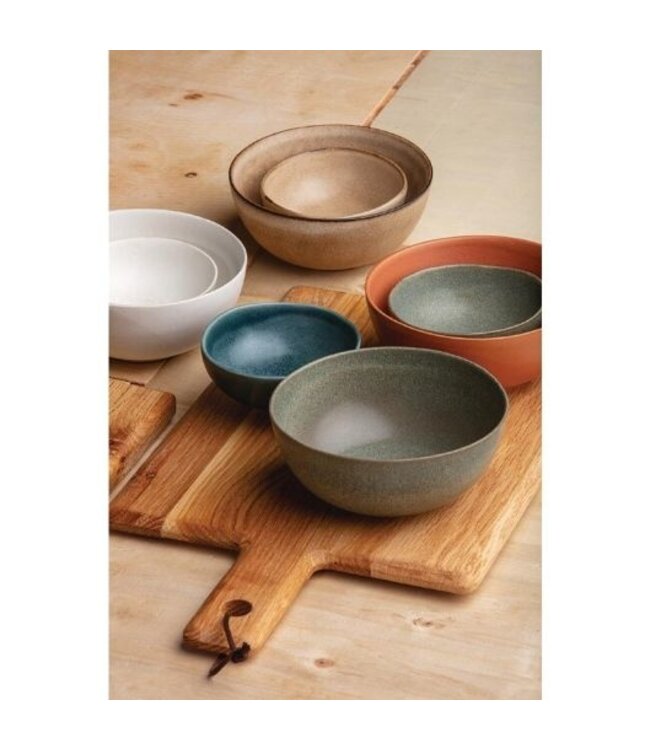 Diepe kom - Olympia Build A Bowl - aardebruin - Ø15cm - 6 stuks
