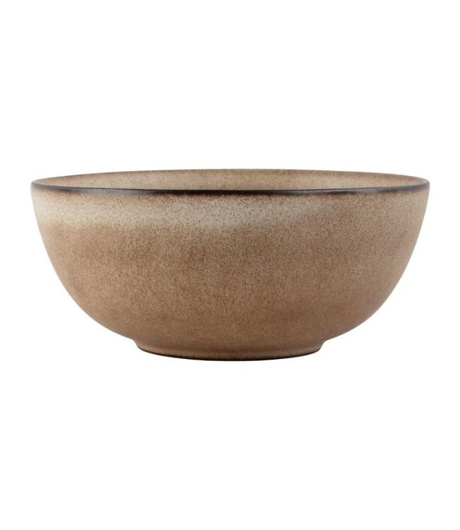 Diepe kom - Olympia Build A Bowl - aardebruin - Ø15cm - 6 stuks
