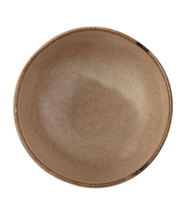 Diepe kom - Olympia Build A Bowl - aardebruin - Ø11cm - 12 stuks