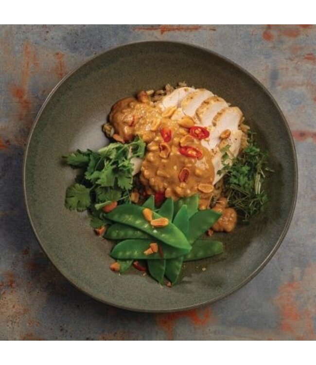 Platte kom - Olympia Build A Bowl - groen - Ø19cm - 6 stuks