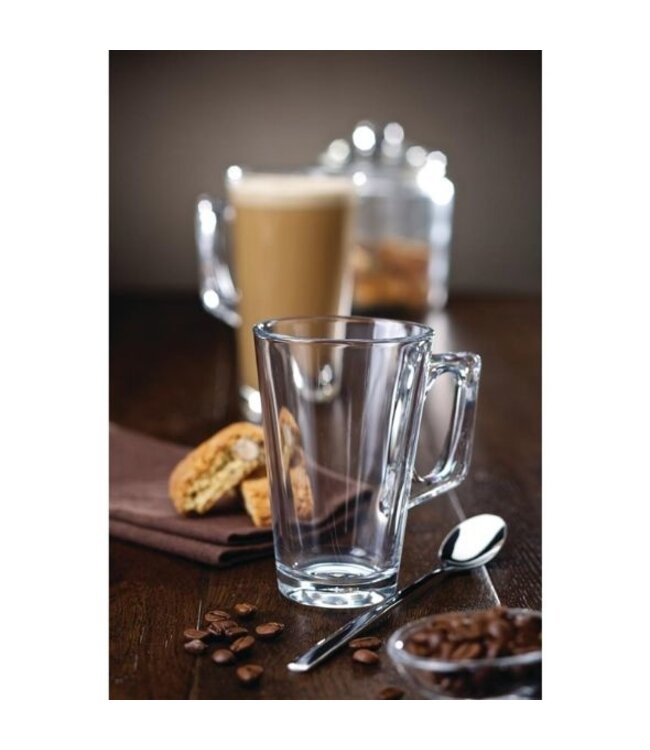 Conische koffieglazen - 25cl - 12 stuks