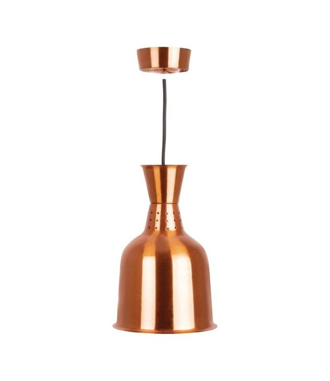 Hittelamp - messing - 33cm