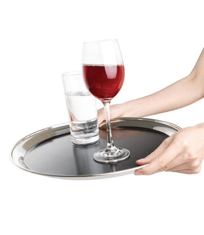 Dienblad rond - zwart - Ø35,5