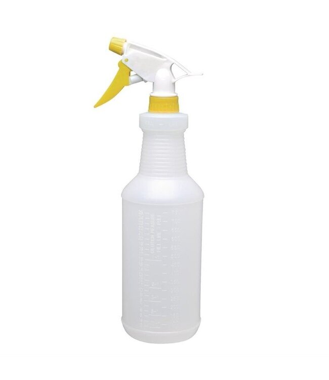 Kleurcode sprayfles - 750ml - geel