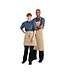 Chef Works Urban Austin denim - kort schort - (L)76,2cm x (B)86,3cm - naturel