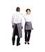 Horeca sloof met zak - lang - grijs - (L)70cm x (B)100cm
