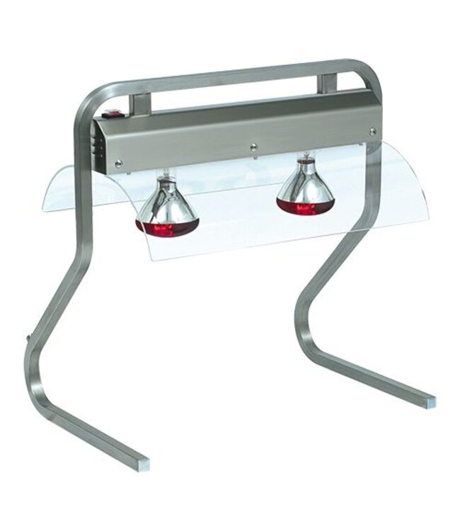 Warmhoudbrug infrarood lampen - 2/1GN