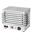 CaterChef Platenrechaud RVS | 6 Warmhoudplaten