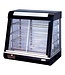 CaterChef Warmhoudvitrine zwart | (H)66x(B)69x(D)44