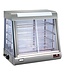 CaterChef Warmhoudvitrine zilver | (H)66x(B)69x(D)44